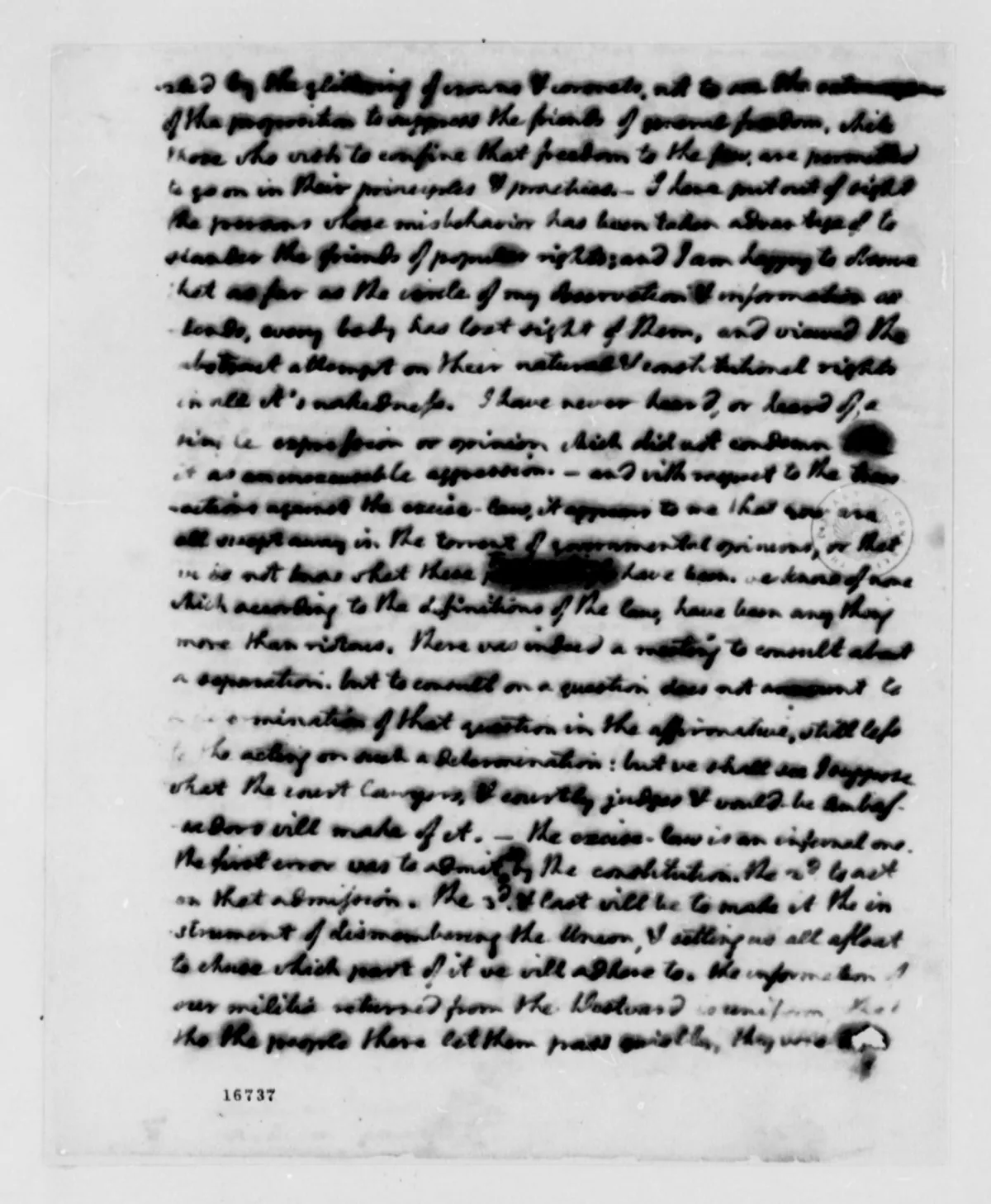 An Act Repealing the Duties on Distilled Spirits, March 3, 1791. (The Gilder Lehrman Institute of American History)