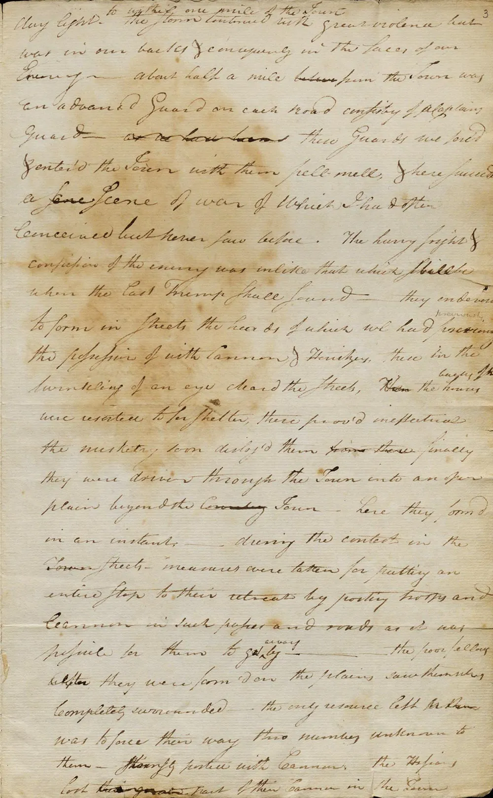 Henry Knox to Lucy Knox, December 28, 1776. (The Gilder Lehrman Institute of American History)