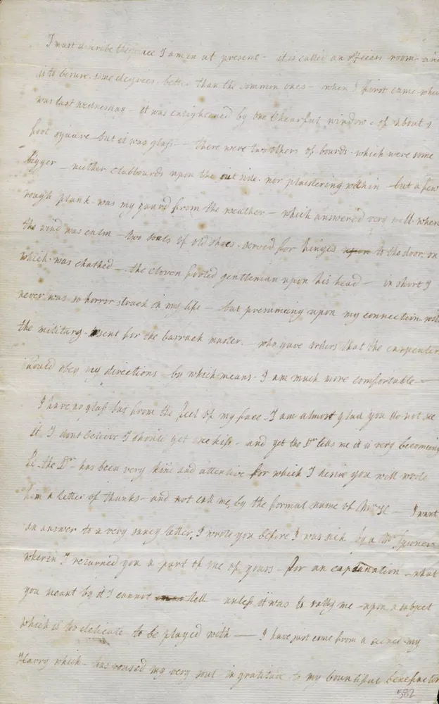  Lucy Knox to Henry Knox, April 31, 1777 (The Gilder Lehrman Institute of American History)