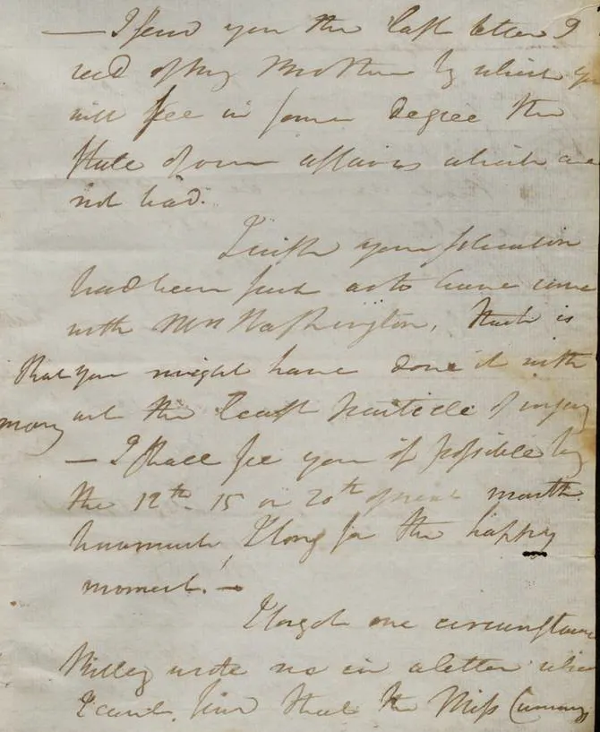 Henry Knox to Lucy Knox, October 19, 1781 (The Gilder Lehrman Institute of American History)