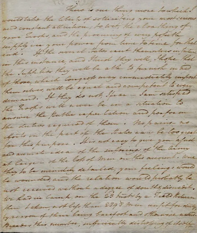 George Washington to the Convention of New Hampshire, December 29, 1777 (The Gilder Lehrman Institute of American History)