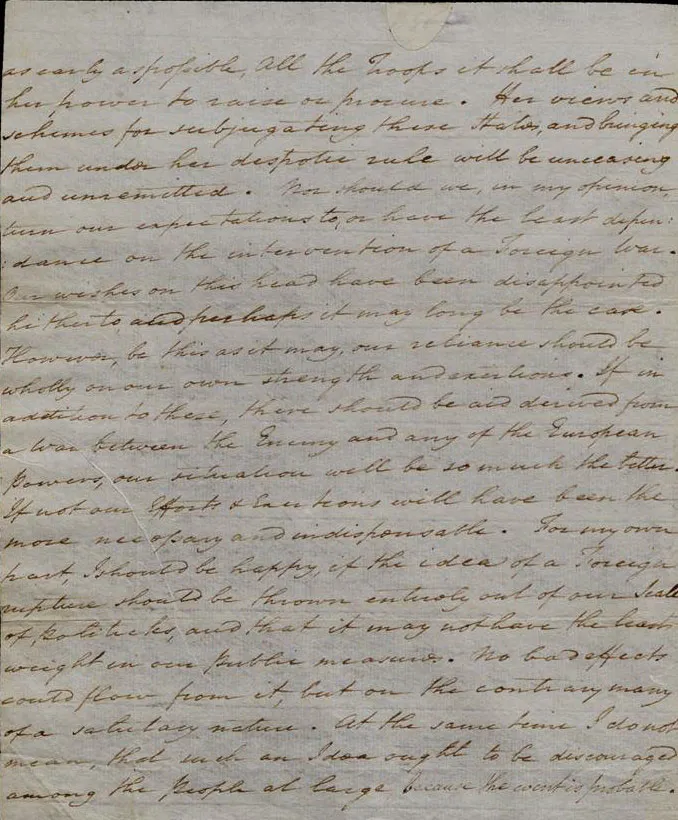 George Washington to the Convention of New Hampshire, December 29, 1777 (The Gilder Lehrman Institute of American History)