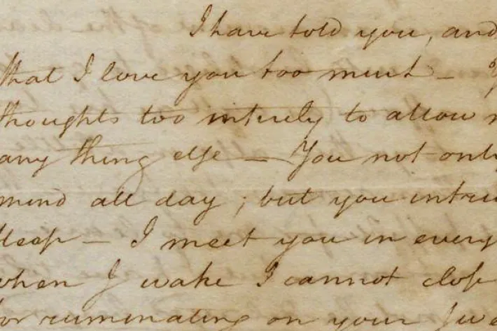 Alexander Hamilton to Elizabeth Schuyler, October 5, 1780 (The Gilder Lehrman Institute of American History)