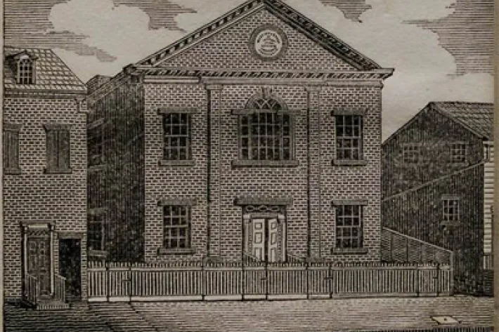 New York African Free-School No. 2, based on a drawing by a student, from The History of the New-York African Free-School, by Charles C. Andrews, 1830 (The Gilder Lehrman Institute of American History)