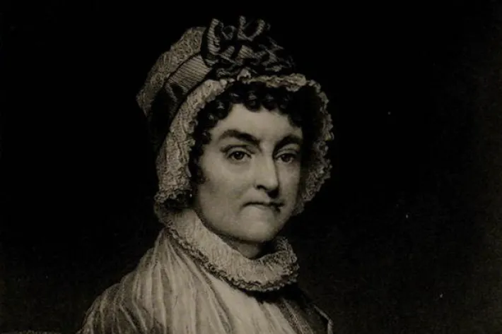 Engraving of Abigail Adams, n.d. (Gilder Lehrman Collection)