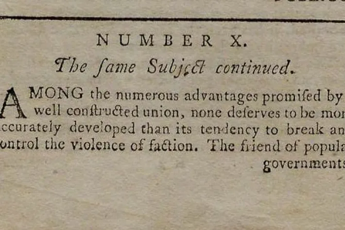 The Federalist: A Collection of Essays, Written in Favour of the New Constitution, 1788 (The Gilder Lehrman Institute of American History)