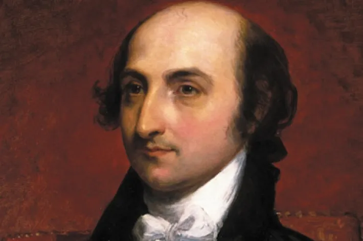 Albert Gallatin, by Thomas Worthington Whittredge after Gilbert Stuart, ca.1859. (National Portrait Gallery)