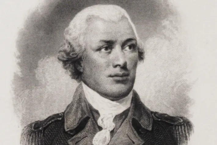 Nathanael Greene, based on a portrait by Alonzo Chappel (The Gilder Lehrman Institute of American History)