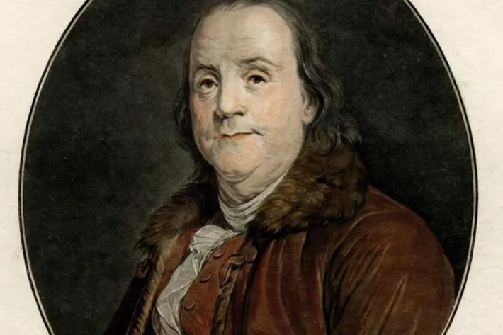 Benjamin Franklin, ca. 1789 (The Gilder Lehrman Institute of American History)