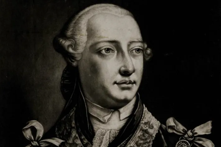 Portrait of King George III by Thomas Frye (The Gilder Lehrman Collection)