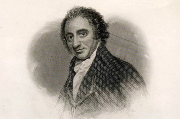 Thomas Paine, by Romney Illman & Sons (The Gilder Lehrman Institute of American History)