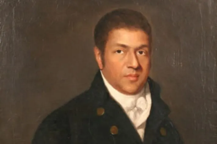 Paul Cuffee, painting attributed to Chester Harding