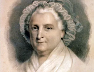  Martha Washington, by Currier & Ives, ca. 1860 (Library of Congress)