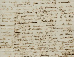 Alexander Hamilton to Harrison Gray Otis, December 23, 1800 (The Gilder Lehrman Institute of American History)