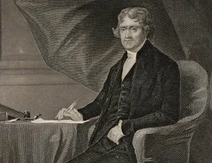 Engraving of Thomas Jefferson (Gilder Lehrman Institute of American History)