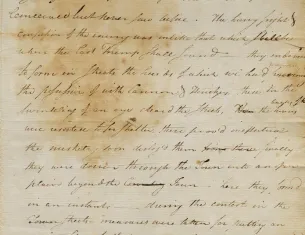 Henry Knox to Lucy Knox, December 28, 1776. (The Gilder Lehrman Institute of American History)