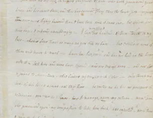  Lucy Knox to Henry Knox, April 31, 1777 (The Gilder Lehrman Institute of American History)