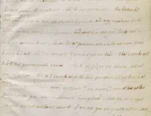  Lucy Knox to Henry Knox, April 31, 1777 (The Gilder Lehrman Institute of American History)