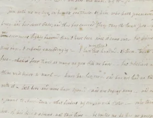  Lucy Knox to Henry Knox, April 31, 1777 (The Gilder Lehrman Institute of American History)