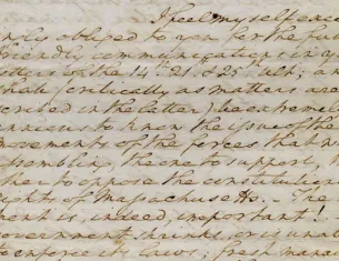 George Washington to Henry Knox, February 3, 1787 (The Gilder Lehrman Institute of American History)