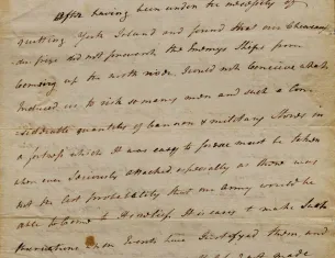 Philip John Schuyler to James Duane, November 27, 1776 (The Gilder Lehrman Institute of American History)