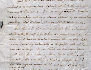 Thomas Paine to Nathanael Greene, October 17, 1780 (The Gilder Lehrman Institute of American History)