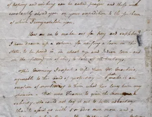 Thomas Paine to Nathanael Greene, October 17, 1780 (The Gilder Lehrman Institute of American History)