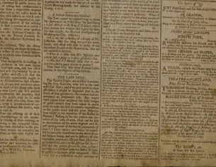 Eastern Argus, August 2, 1804 (The Gilder Lehrman Institute of American History)