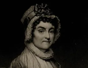 Engraving of Abigail Adams, n.d. (Gilder Lehrman Collection)