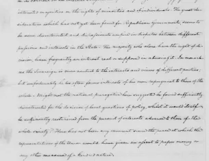 James Madison to George Washington, April 16, 1787 (Library of Congress)