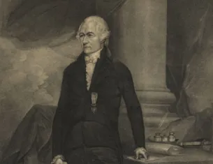 Alexander Hamilton by George Graham (National Portrait Gallery)