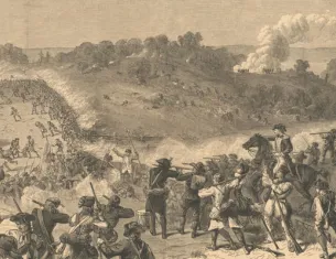 The Battle of Harlem Heights, September 16, 1776. (The New York Public Library Digital Collections)