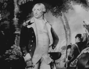 Nathanael Greene by V. Green from painting by C.W. Peale (National Archives and Records Administration)