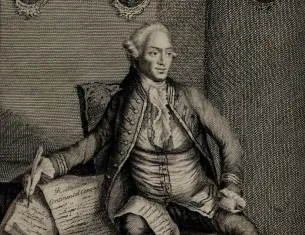 Samuel Adams, from "An Impartial History of the War in America," 1780 (The Gilder Lehrman Institute of American History)