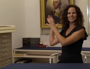 Mandy Gonzalez speaking about Hamilton