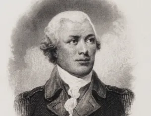 Nathanael Greene, based on a portrait by Alonzo Chappel (The Gilder Lehrman Institute of American History)