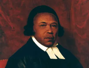 Absalom Jones by Raphaelle Peale, 1810. (Courtesy Delaware Art Museum)