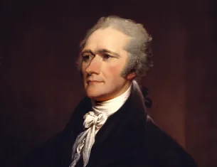  Alexander Hamilton, John Trumbull Copy after: Giuseppe Ceracchi 1806, National Portrait Gallery