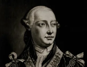 Portrait of King George III by Thomas Frye (The Gilder Lehrman Collection)