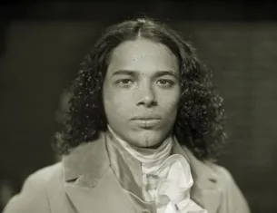 Anthony Ramos as Philip Hamilton. Photograph by Josh Lehrer.