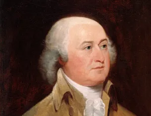 John Adams, by John Trumbull, 1793 (National Portrait Gallery)